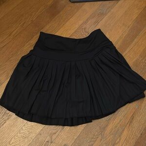Black gold hinge skirt